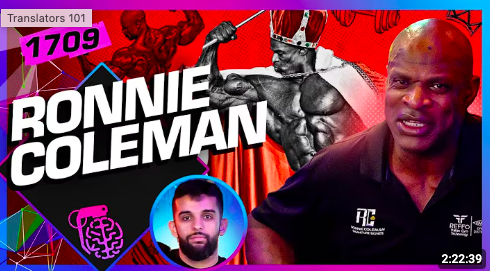 Nos Bastidores da Tradução Simultânea com Ronnie Coleman: Como a We Love Translation Entrega Precisão em Alta Performance