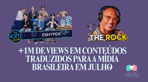 Tradução Simultânea na TV e Podcasts: Como o Podpah e o SBT Alcançaram +1M de Views com o The Rock e ENHYPEN