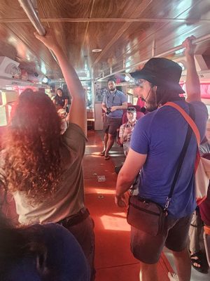Traduzindo no Barco